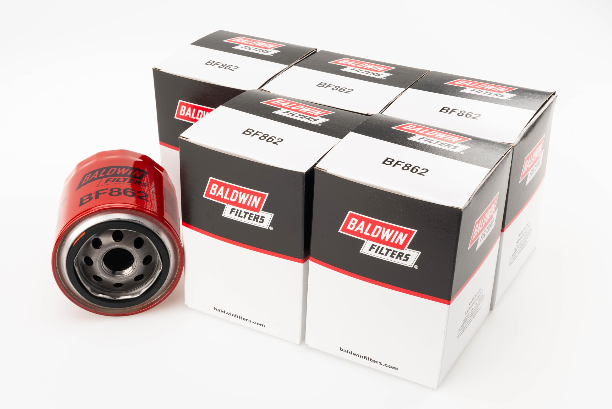 しば Amazon.com: Baldwin BF862 Heavy Duty Spin-on Fuel Filter, 7 Micron